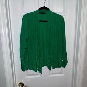 Zara beautiful green top